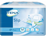 Scutece deschise incontinenta adulti, Tena Slip Classic Plus, M 75-120 cm, 30 bucati