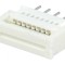 Conector FFC/FPC Drept 8 PIN ZIF THT 200V 1A Cositorit