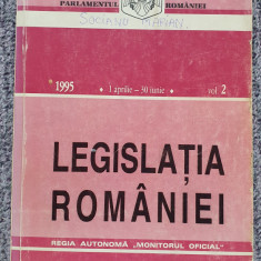 Legislatia Romaniei, 1995, 1 apr-30 iunie, vol II. 600 pagini