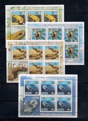 ROMANIA 2017 - VIETUITOARE OTRAVITOARE - MINICOLI - LP 2172 foto