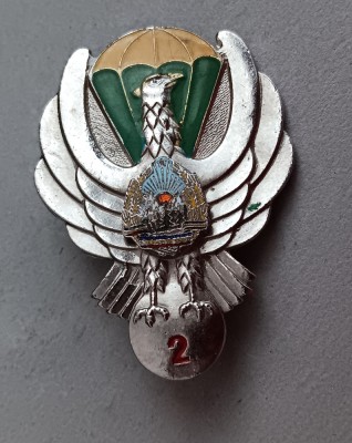 QW9 N4 1 - insigna - militar - parasutism - comunism - parasutist clasa a 2-a foto