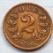 453. Moneda Norvegia 2 ore 1899