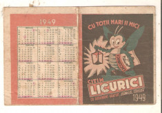 Orar Revista Licurici 1949 foto