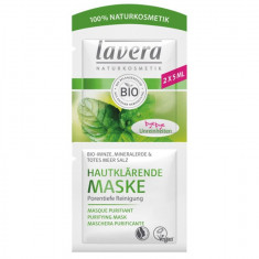 Masca bio purificatoare pentru piele, 2x5ml Lavera