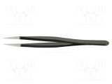Pensetă IDEAL-TEK ESD ascuțită 120mm