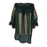 Bluza tip ie dama R46, verde moss , marimea 5XL