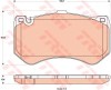 Set placute frana,frana disc MERCEDES S-CLASS (W222, V222, X222) (2013 - 2016) TRW GDB1907