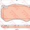 Set placute frana,frana disc MERCEDES S-CLASS (W222, V222, X222) (2013 - 2016) TRW GDB1907