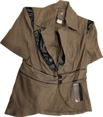 Sacou dama, culoarea maro , marimea 40