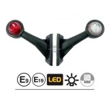 2 x LED Lampi de marcare laterale pentru Remorca E9 E19 12v 24v