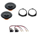 Pachet audio Opel Corsa, Difuzoare Hertz DIECI DCX 165.3, Inele Adaptoare, Mufe