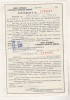 Bnk div Romania - Adeverinta BNR de export valutar - anii `60