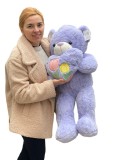 Urs de Plus Mov cu Perna Lalele - 1m