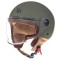 Casca open face pentru scuter - motocicleta MT Street S A6 verde mat &ndash; omologare noua ECE 22.06 M (57/58cm)