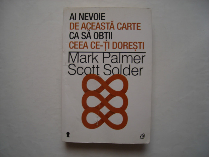 Ai nevoie de aceasta carte ca sa obtii ceea ce-ti doresti - M. Palmer, S. Solder