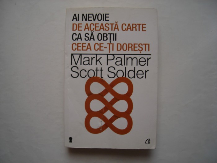 Ai nevoie de aceasta carte ca sa obtii ceea ce-ti doresti - M. Palmer, S. Solder