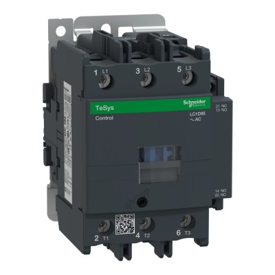 Contactor 95A 3P 3ND AC-3 230V TeSys Schneider LC1D95P5 foto