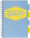 Caiet cu Spirala si 5 Separatoare Pukka Pad Project Book Pastel B5, 200 Pagini Matematica, Coperti PP