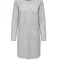 Rochie tricotata Only Onlcarol L S Knt Noos, gri, marime S - OUTLET
