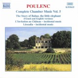 Francis Poulenc - Complete Chamber Music Vol. 5, CD