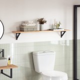 vidaXL Blat de masă, 120x20x2 cm, dreptunghiular, lemn masiv de acacia 4008802