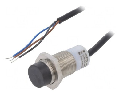 Senzor Inductiv PNP NO M18 8mm 10-48VDC 300mA IP67 foto