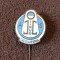 Insigna fotbal - AS &quot;CALCULATORUL IIRUC&quot; BUCURESTI