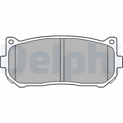 DELPHI LP1528 set placute frana,frana disc foto