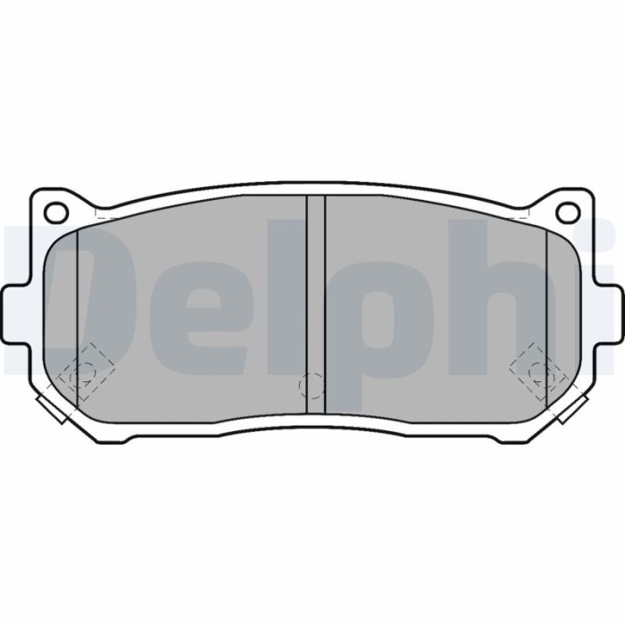 DELPHI LP1528 set placute frana,frana disc