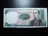 VENEZUELA 20 BOLIVARI 1987 UNC-