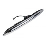 Comutator deschidere portbagaj Mini R50, R52, R53 2001-, Crom, Cu lampa numar, 51137074020
