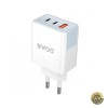 Incarcator Retea BWOO BO-CDA133 40W 3A 1 x USB-A - 2 x USB-C Alb