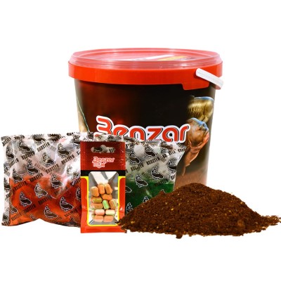 Nada BENZAR MIX Instant Groundbait, Method, 3kg foto