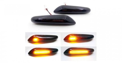 Set 2 Lampi Semnalizare Dinamica Secventiala pentru aripa LED compatibil BMW E46 E36 E90 E91 E60 E61 E87 E88 E92 E93 X1 E84 X3 E83 X5 E53 E81 foto