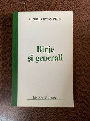 Dumitru Constantinescu Birje si generali foto