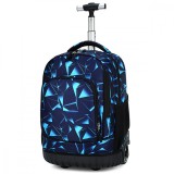 Ghiozdan Troler Multifunctional cu Rotile, Rucsac de Capacitate Mare, Pentru Fete si Baieti, Ideal pentru Scoala si Calatorii, Roti Rezistente, Imperm