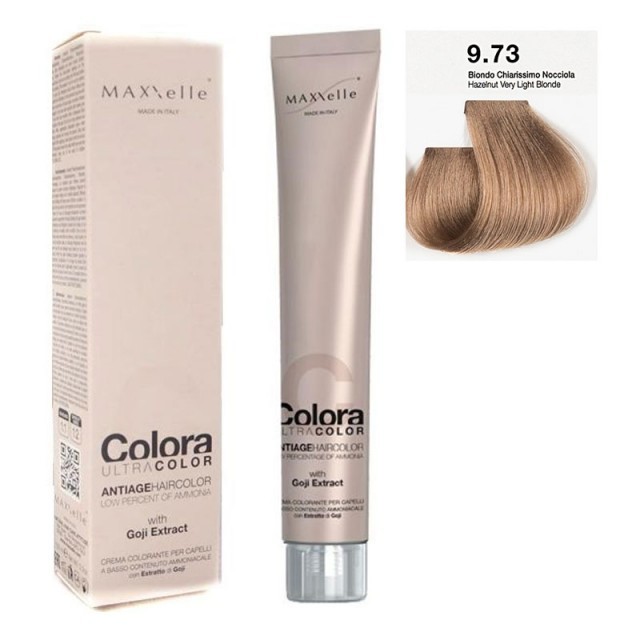 Blond Foarte Deschis Aluna 9.73 Vopsea Colora MaXXelle cu extract de Goji 100 ML