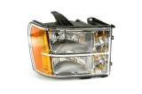 Far CHEVROLET SILVERADO, 10.2006-06.2013; GMC SIERRA, 10.2006-12.2012, partea dreapta, TYC, Type= USA; H11+HB3+PY27/7W; manual; halogen,