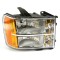 Far CHEVROLET SILVERADO, 10.2006-06.2013; GMC SIERRA, 10.2006-12.2012, partea dreapta, TYC, Type= USA; H11+HB3+PY27/7W; manual; halogen,