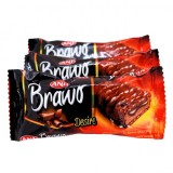 Cutie 24x35g Prajituri glazura ciocolata si crema cacao Brawo Desire MGR13225