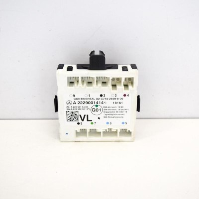Modul de control ușă st&amp;acirc;nga față MERCEDES-BENZ GLC C253 2018 OEM: A2229015403,A2229001414,A2-C745-2850-8-00,A2229023213 | 10809652 foto