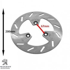 Disc frana fata original Peugeot Vivacity 3 L – Vivacity 3 L Sportline 2T AC 50cc - Vivacity 3L 4T AC 50cc - diametru: 200 mm