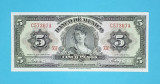 Mexic 5 Pesos 1963 &#039;La Gitana&#039; UNC serie: C573074