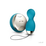 Bile vibratoare - LELO Hula Bile Vaginale Motor Rotativ si Vibratii Actionate de la Telecomanda - Albastru