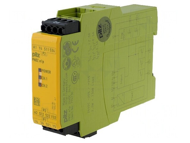 Releu de Siguranță 24VDC PNOZ e1p C