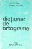 Dictionar de Ortograme Victor Iancu Saluc Horvat Editura Stiintifica 1994 Romana 154 Pagini Paperback
