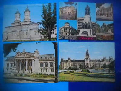 HOPCT LOT 2909 -IP-IASI-4 CARTI POSTALE-CIRCULATE foto