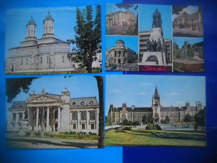 HOPCT LOT 2909 -IP-IASI-4 CARTI POSTALE-CIRCULATE