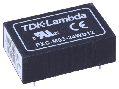 Convertor DC/DC 3W 9-36V la 12V/-12V DIP24 foto