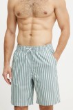Lacoste pantaloni scurți de lounge culoarea verde, GH9111